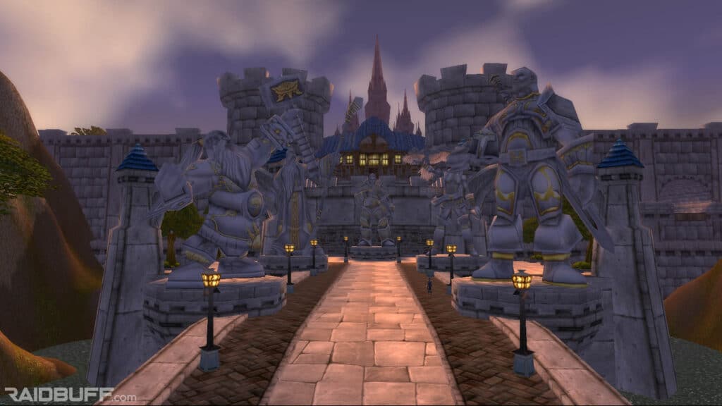The Gates of Stormwind in Classic WoW